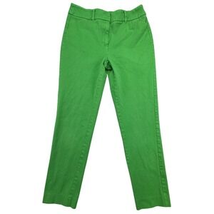 7th Avenue Pants Women's Size 8 Kelly Green Dress St. Patrick's Day Slim Office